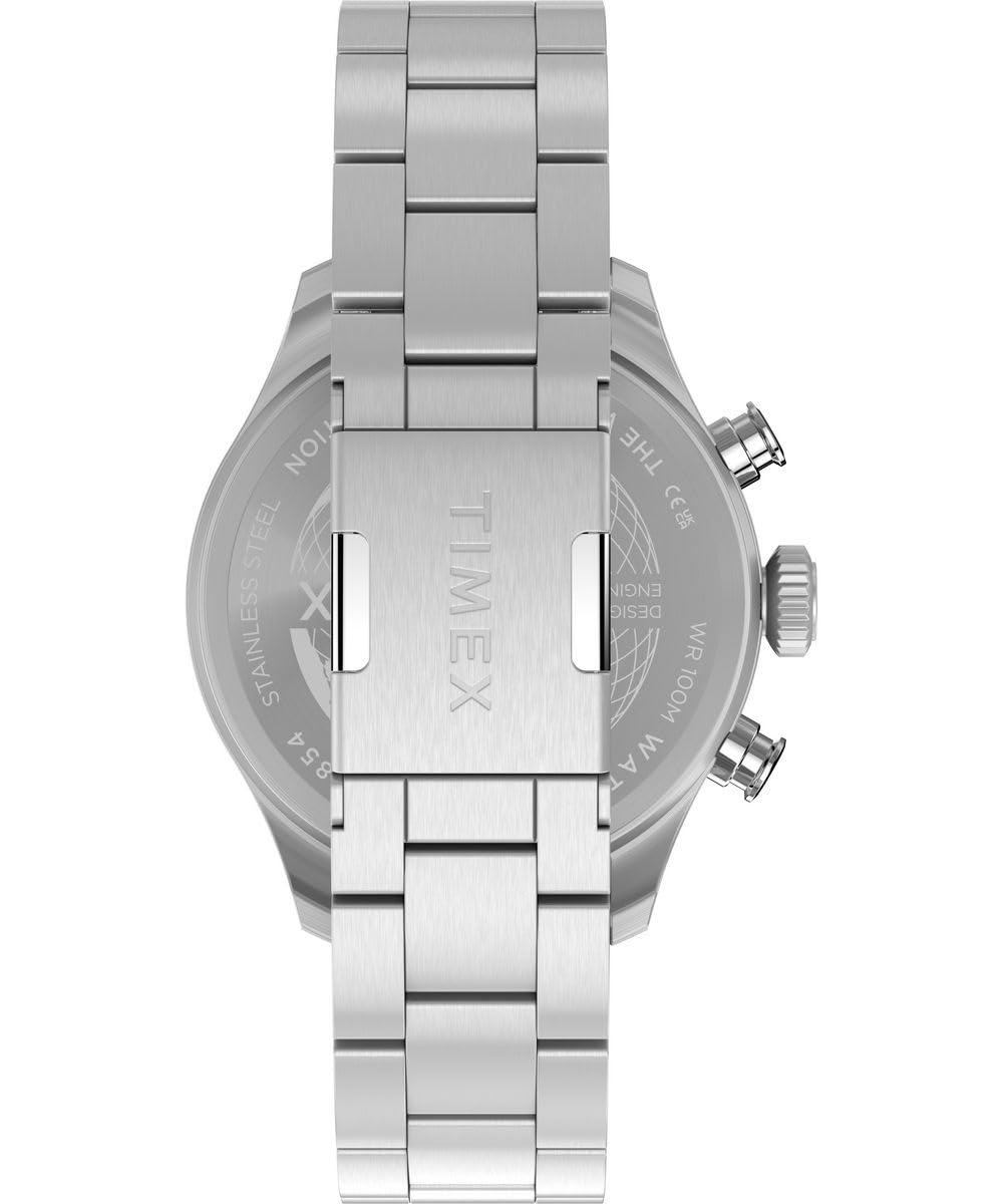 Timex Herren Multi Zifferblatt Quarz Armbanduhr Waterbury Ace Fly-Back