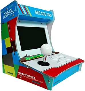 Peiro 7-inch Mini Arcade Game Console, Pandoras-box Chip AllwinnerH3 Nostalgic Arcade Retro Game Machine Device, Built-in 6007 Games, Plug and play, Search/Save/Load/Pause, Game Downloadable