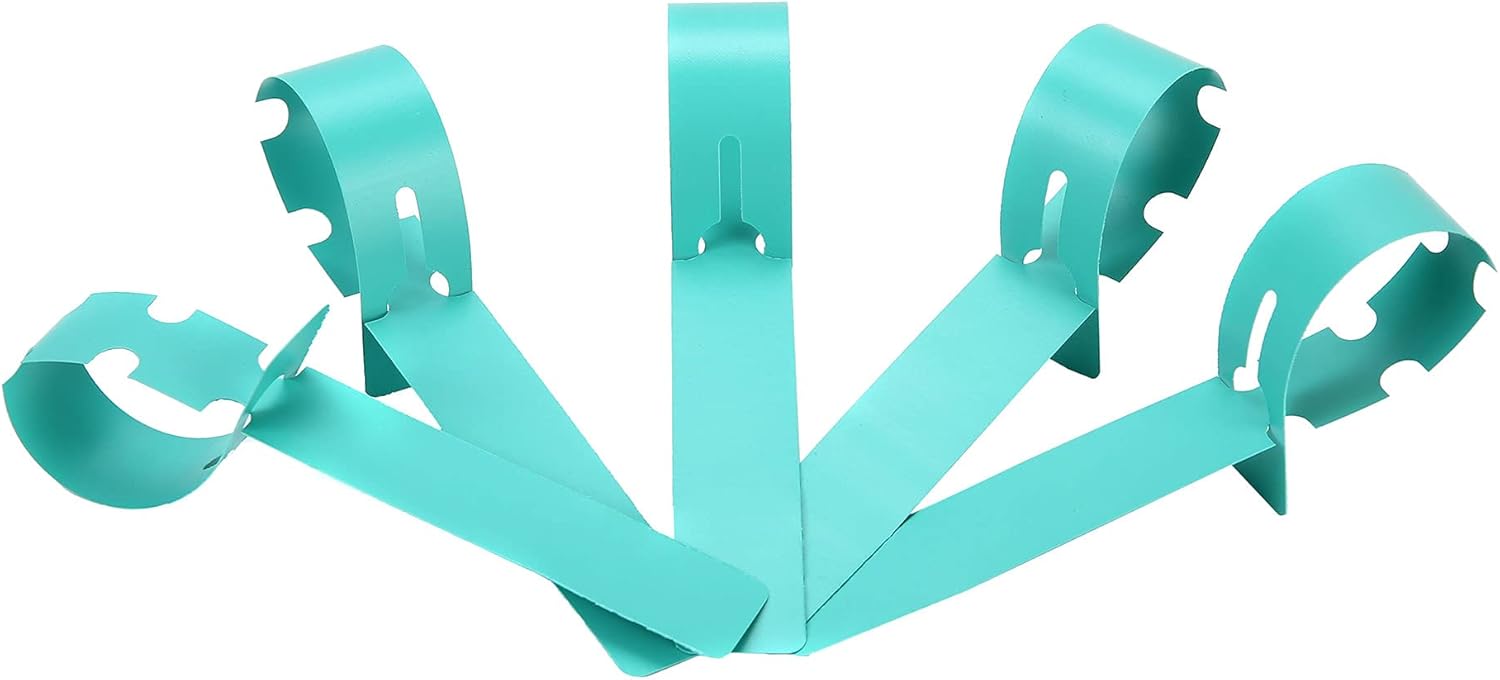 200 Pcs Green Plastic Plant Tags with a Marker Pen, Wrap Around Hanging Tree Tags Nursery Garden Labels Waterproof Nursery Garden Stakes, 2x20cm - Image 5