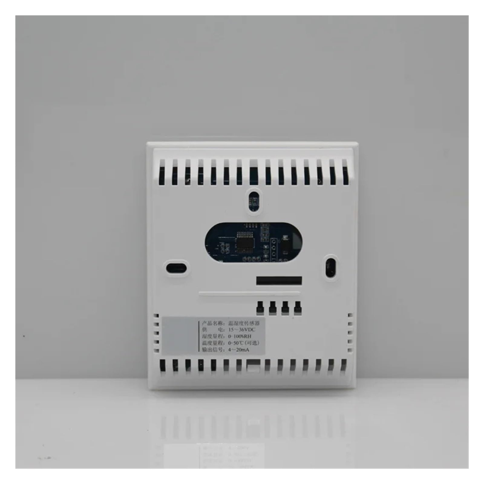MUHM Controlador de Temperatura y Humedad Interior con Sensor for Colgar en la Pared Control de 4 Dispositivos termostato e higrómetro Alarma Alta y Baja