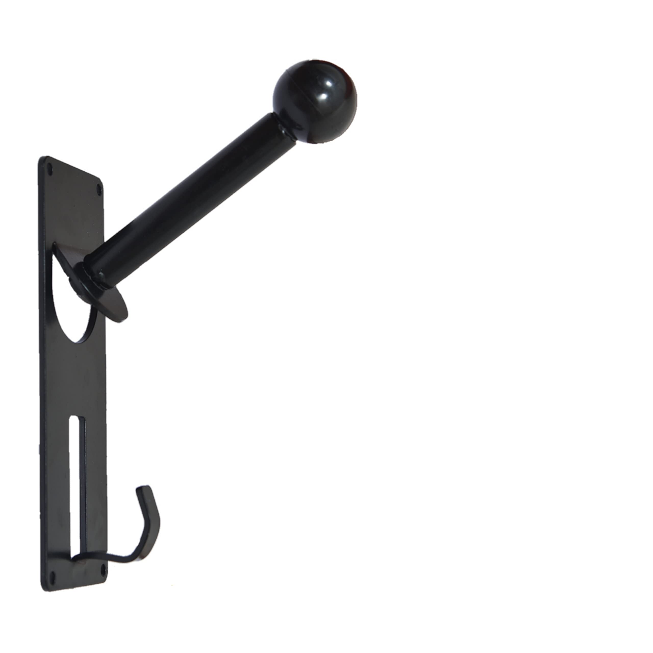 Metal Craft Automobile Open and Full face (Round Black Ball) Helmet and Jacket Hanger, Wall Mount Helmet Hook Black (B0BX4L247G) Amazon Price History, Amazon Price Tracker