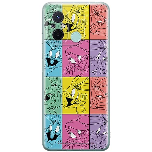 Carcasa Xiaomi Redmi 11A protector de TPU transparente Looney Tunes Bugs 026 1