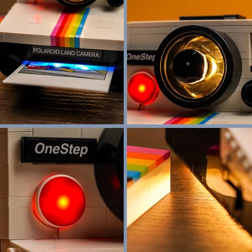 Luces para Lego Polaroid en vitrinas y decoración de oficinas 4