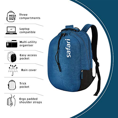 Image of Safari Drawstring Laptop /Casual /School /College Backpack