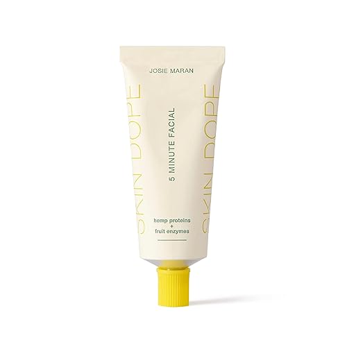 Josie Maran Facial de 5 minutos, tratamiento facial de aceite de argán puro, hidratante orgánico para piel de barro, suero antiarrugas, máscara de