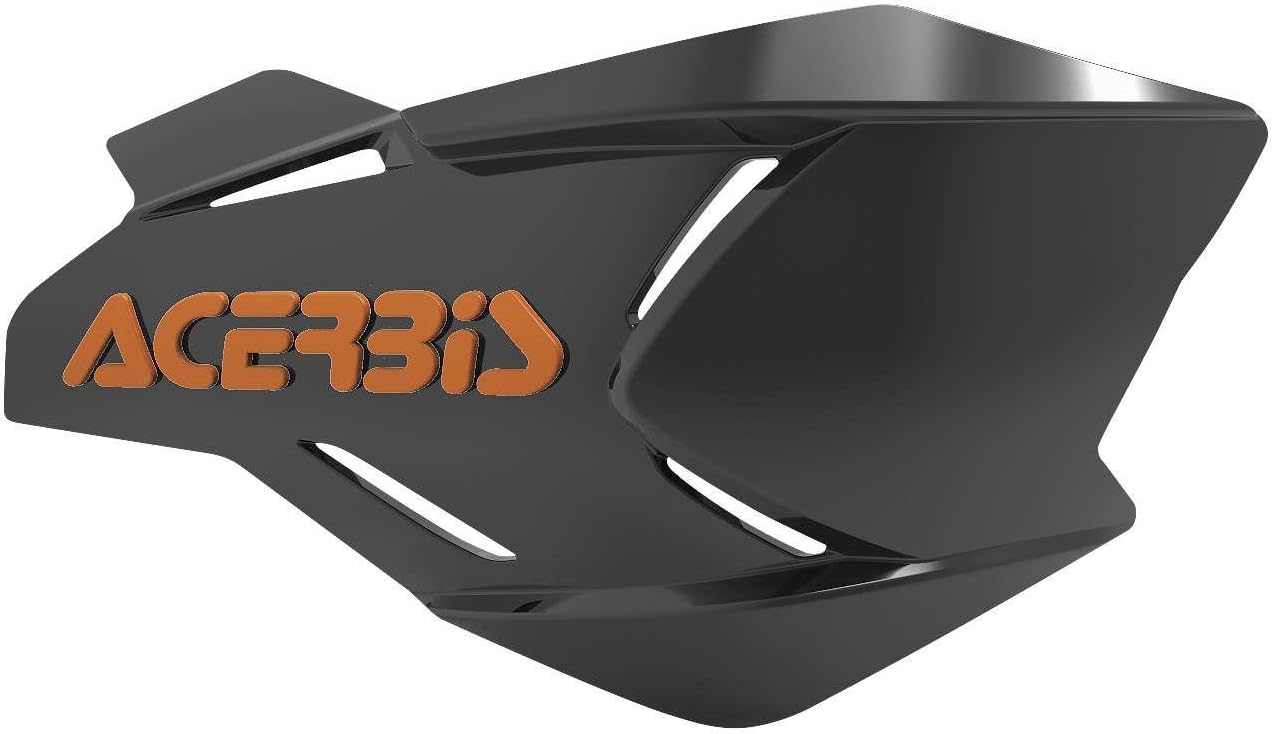 Acerbis 2634651009 Replacement Shield for X-Factory Handguards - Black/Orange