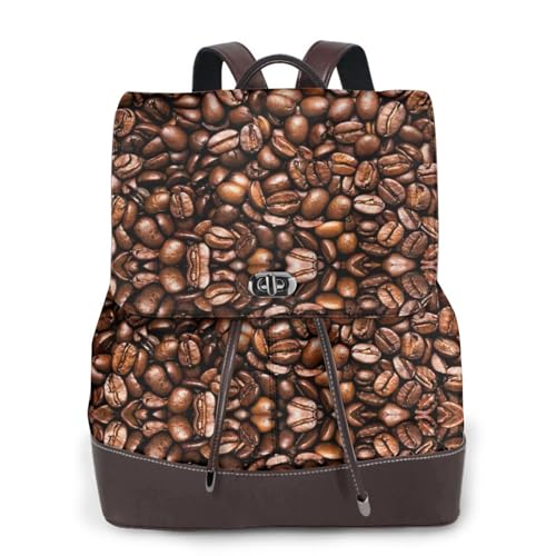 Sac à dos EdWal en cuir noir anti-choc pour protéger votre PC au travail
