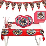 【Alta calidad】: Nuestras decoraciones de cumpleaños están hechas de materiales de papel resistentes y duraderos aptos para alimentos, que son perfectos para postres, bebidas y dulces en fiestas de cumpleaños.