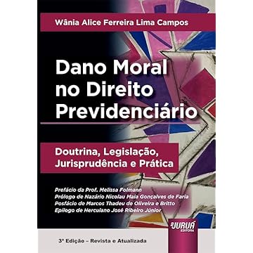 Capa do livro Dano Moral no Direito Previdenciário - Doutrina, Legislação, Jurisprudência e Prática
