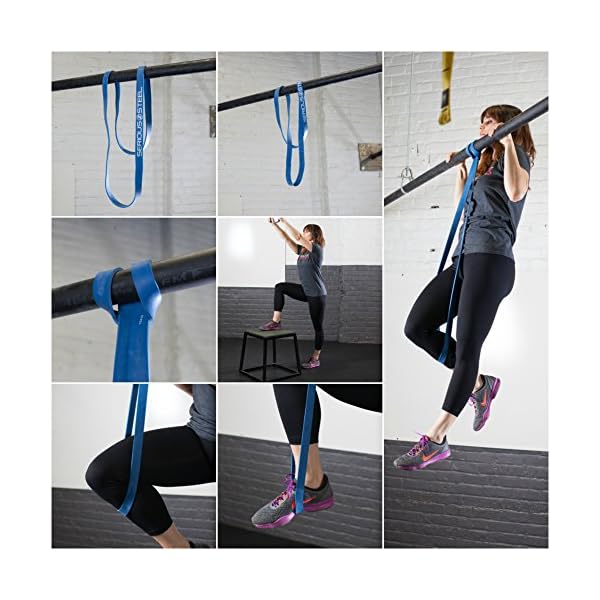 Resistance Bands Lang,DEHUB Wiederstandsbaender Set Sport Elastisch Klimmzugband Gymnastikband Gummibänder Fitnessbänder… – Bild 6