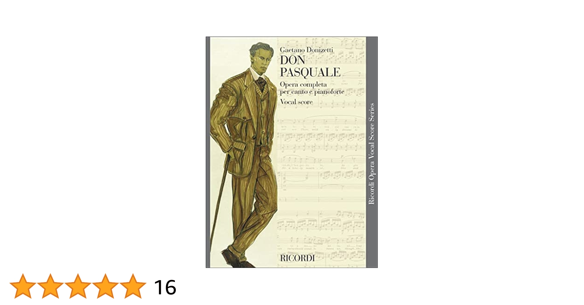 オペラ　ヴォーカルスコア　DON PASQUALE Amazon.co.jp: ドニゼッティ : オペラ「ドン・パスクァーレ