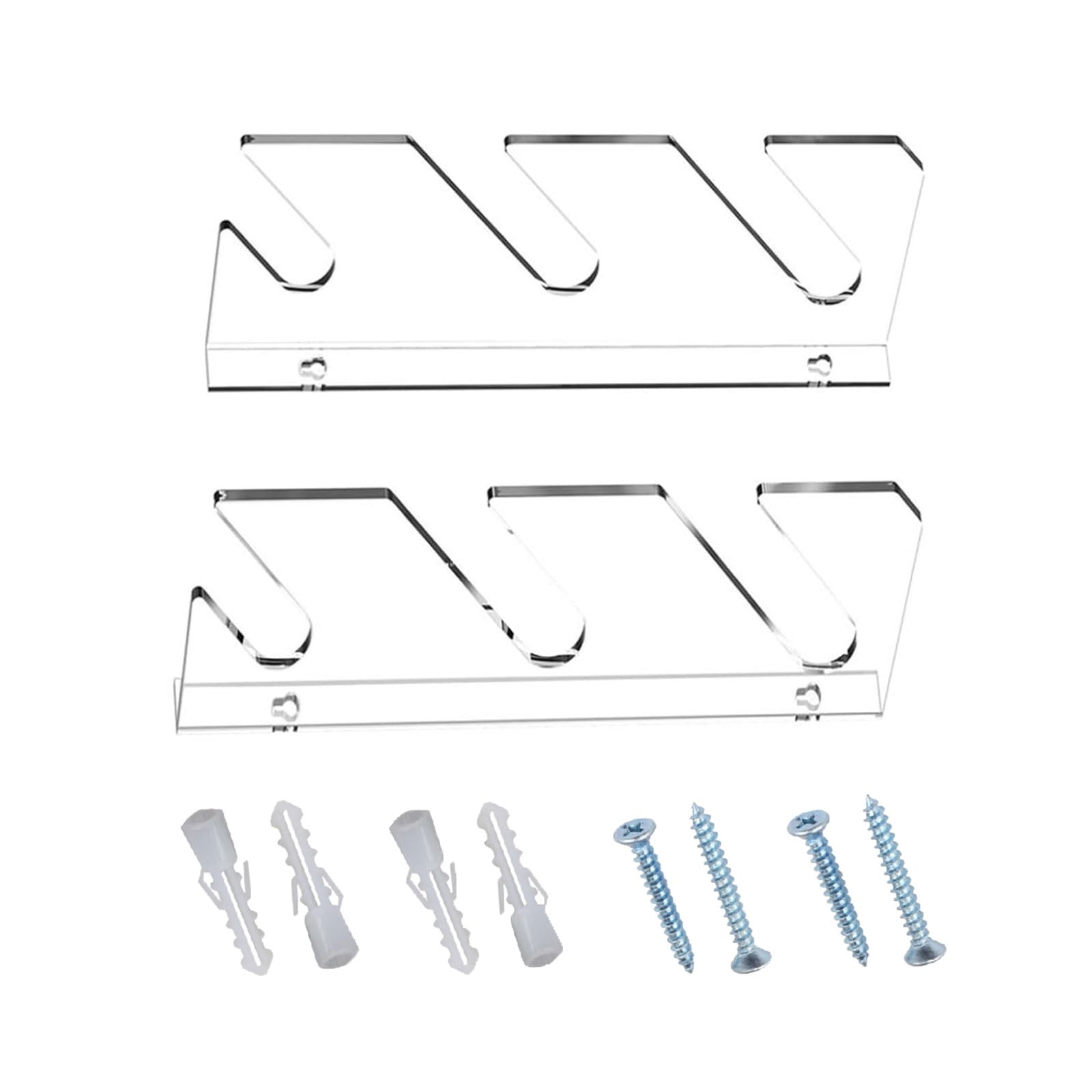 1 paire de supports de rangement muraux pour skateboards, longboards et scooters