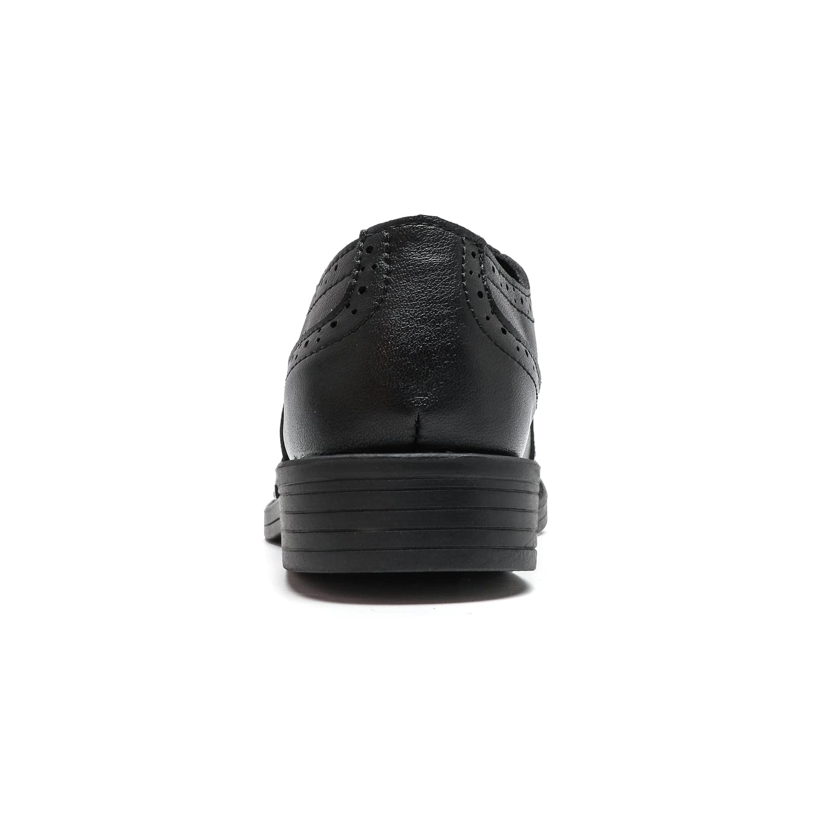 DADAWEN Jungen Schnürhalbschuhe Schule Uniformschuhe Anzugschuhe