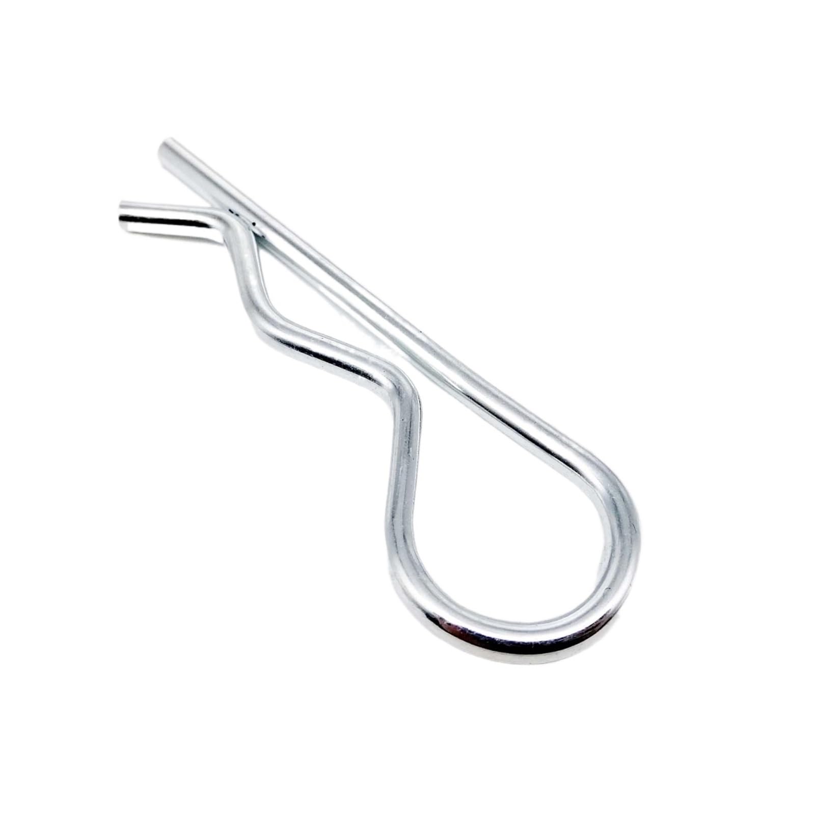Perno a molla con apertura a R, 5-50 pezzi di coppiglie elastiche in acciaio tipo R(5pcs 3x50mm)