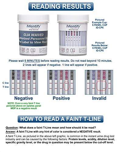 Identify Diagnostics ID-CP12-BUP 12 Panel Drug Test Cup - 5 Pack - Clia Waived Instant Urine Drug Test Kit For Amp,Bar,Bup,Bzo,Coc,Mdma,Met,Mop/Opi,Mtd,Oxy,Pcp,Thc thumb #4