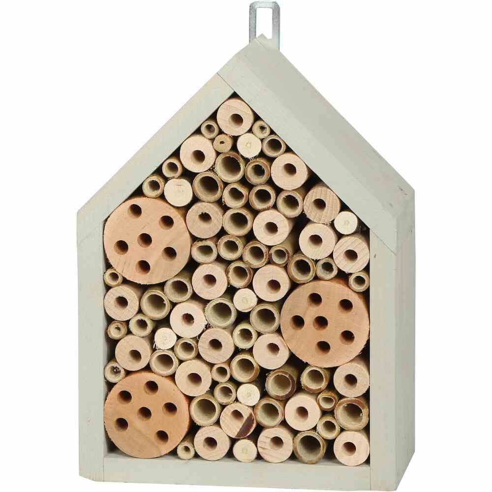 Siena Garden 38402.1-125 Abeilles Solin avec trous lisses pour la nidification des insectes
