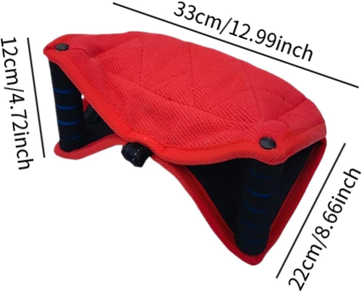Dog Pillow Covers for Dog Training Puppy Training Portable Pulling Toy, red