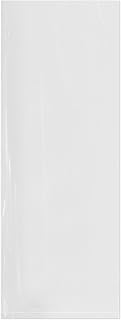 Plymor 9" x 24" (Pack of 100), 2 Mil Flat Open Clear Plastic Poly Bags