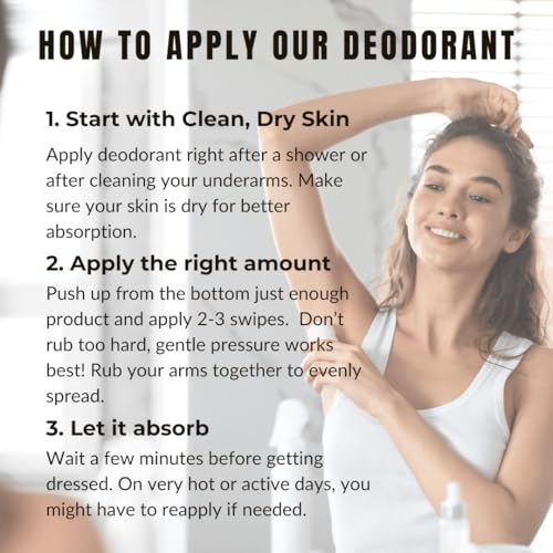 Image of Natural Deodorant Stick - 64 gm | Probiotics + Magnesium | Deodorant for Men & Women | Natural formula and Chemical free| Good for all skin types | Essential Oils Scented (Lime & Mint)