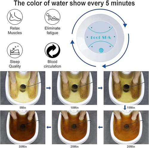 Máquina de masaje y desintoxicación para pies ionic spa miniatura 5