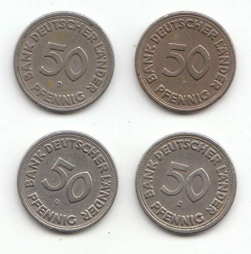 50 Pfennig 1949 G Bundesrepublik Deutschland Wert 50 Pfennig 1949 Wert Tabelle - Tipps & Tricks für alle Sammler