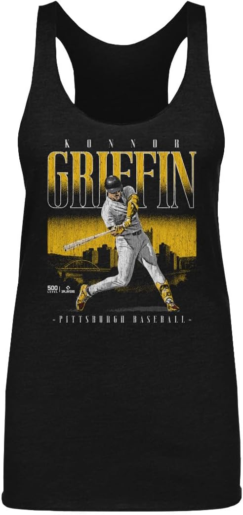 500 LEVEL Konnor Griffin Pittsburgh Skyline Women's Tank Top