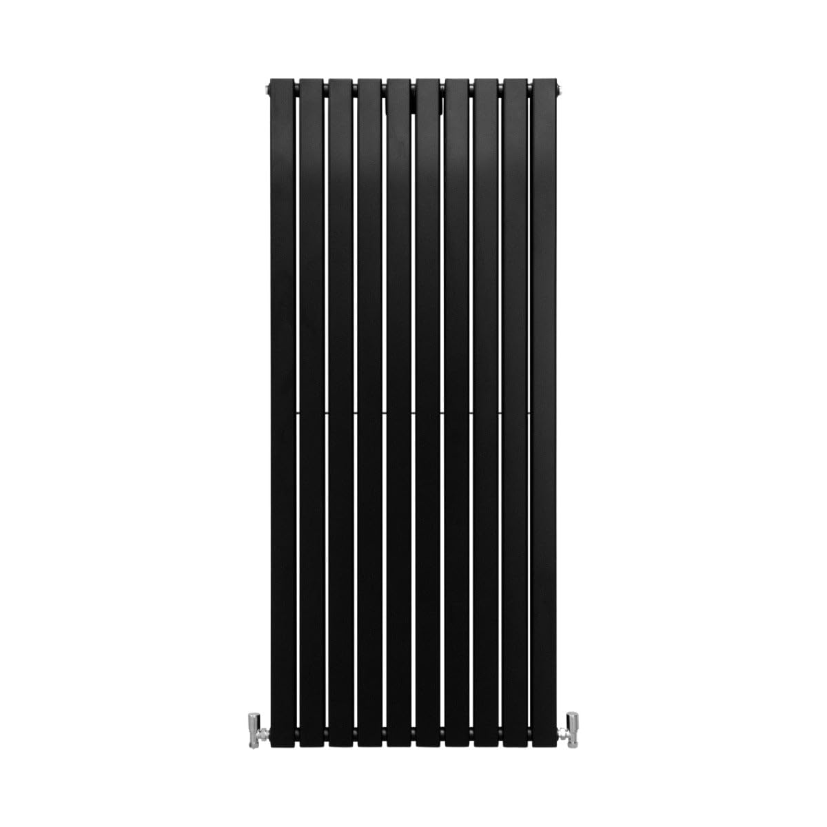Monstershop Designer Flat Panel Radiators Matt Black 1600mm x 700mm
