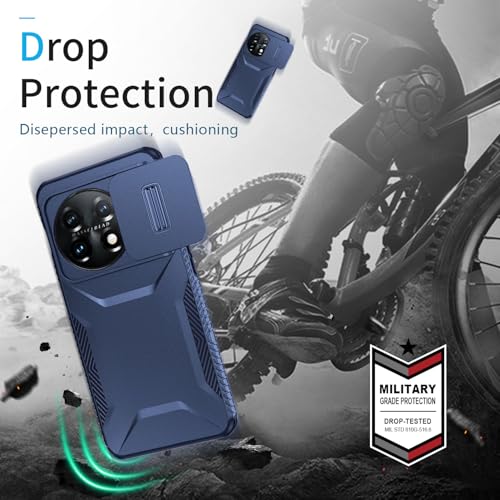 Coque OnePlus 11 5G Asuwish antichoc protégeant l'écran fissuré et l'objectif - 4