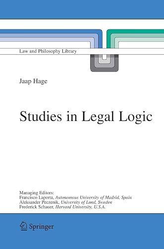 Studies in Legal Logic (Law and Philosophy Library Book 70)