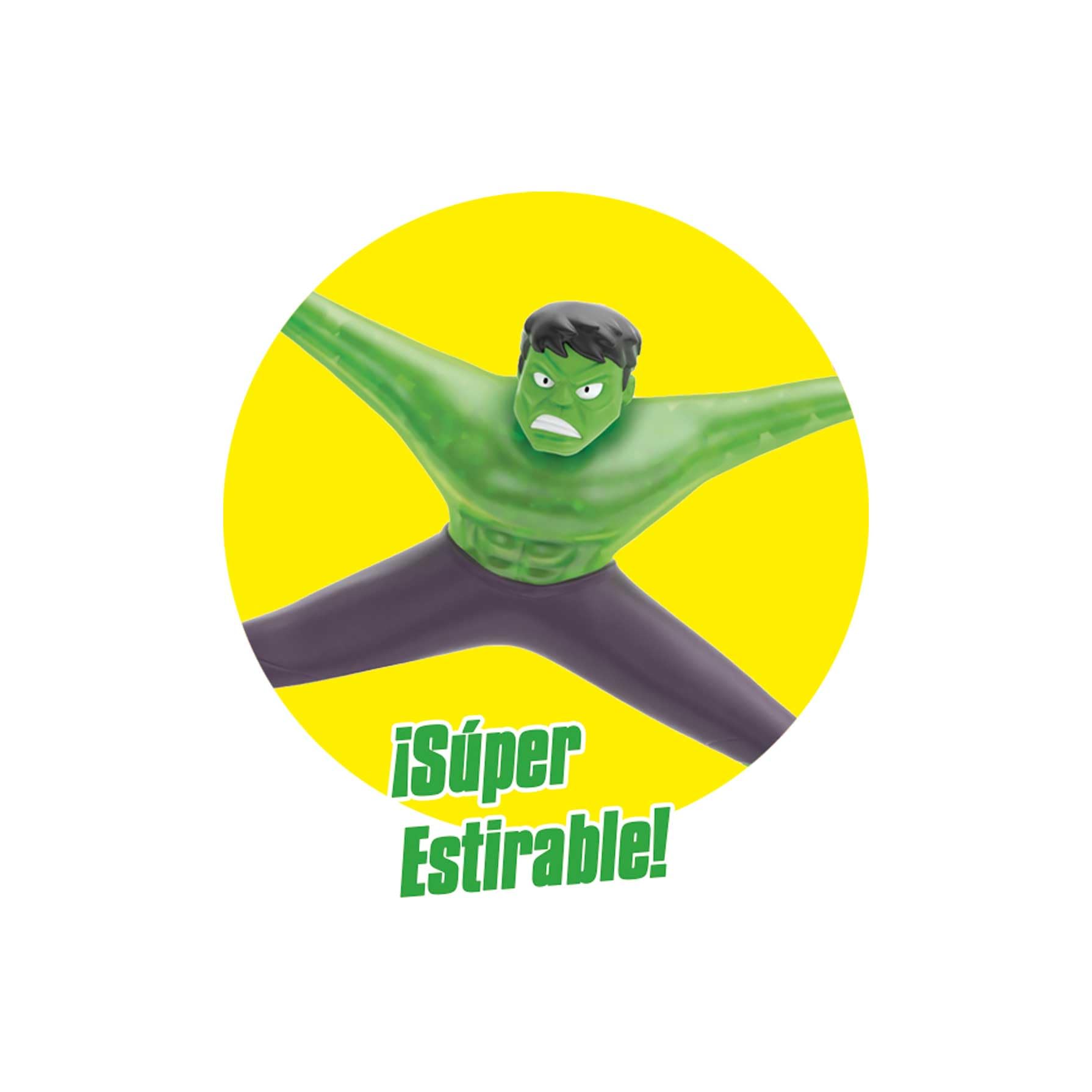 Heroes of Goo Jit Zu Bandai - Super Figura Marvel Gran Tamaño - Hulk Supagoo, el vengador más Fuerte Ahora con Cuerpo Gigante ¡Estíralo, aplástalo y Siente su Poder! CO41106
