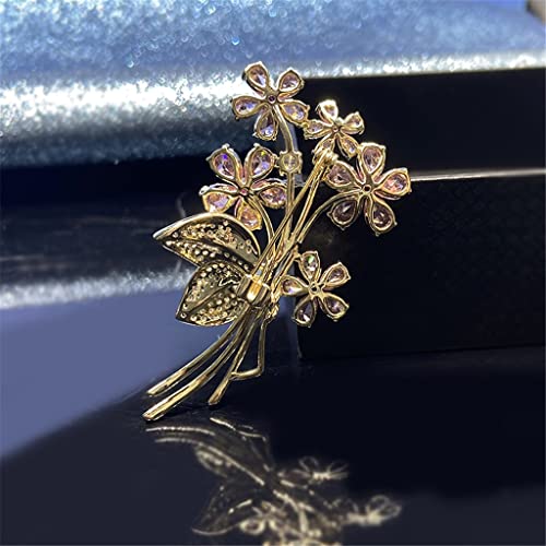 Broche de chale en strass qualite superieure bijoux gilet