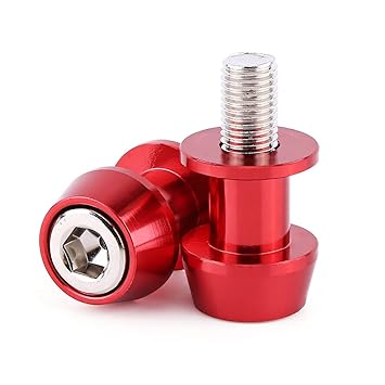 Generic Swing arm Spool, CNC Swing arm Spool CNC Slider Stand, Durable Aluminum Alloy(10MM red)'