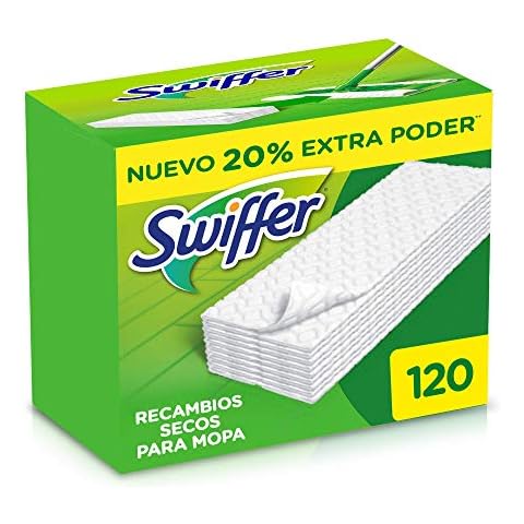 Swiffer Mopa con 120 Recambios Secos Cover
