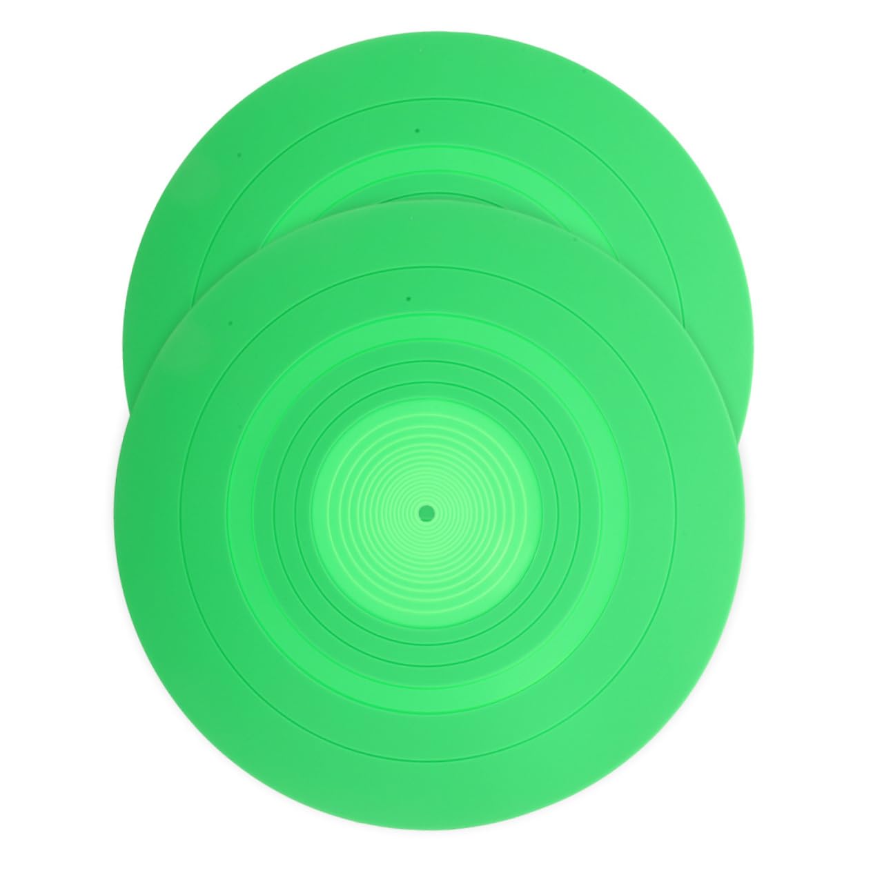 Alfombrilla Piezas Silicona para Verde 2 de Tocadiscos de Vinilo