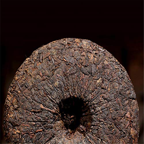 357g Bolo de Chá Puerh dos anos 1980 Yunnan Dayi Chá Puer Maduro Chá Preto Chá Pu-erh Antigo