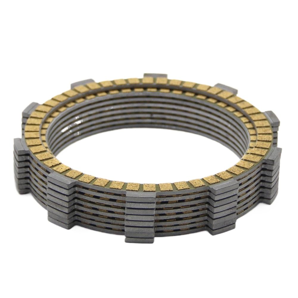 Motorrad-Kupplungs-Reibscheiben-Platten-Set, kompatibel mit CB600F CBF600 NS250 CBR600F4i CBR600 CBR600RR VFR800 CB900F CBR900 VFR800F