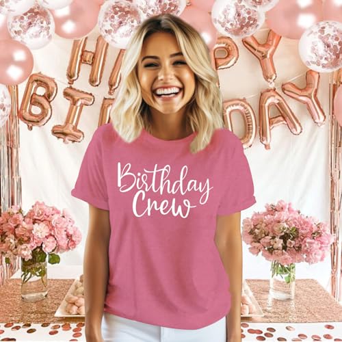 Birthday Shirts for Women It's My Birthday Crew T-Shirt Happy B-Day Gifts Tee Tops2