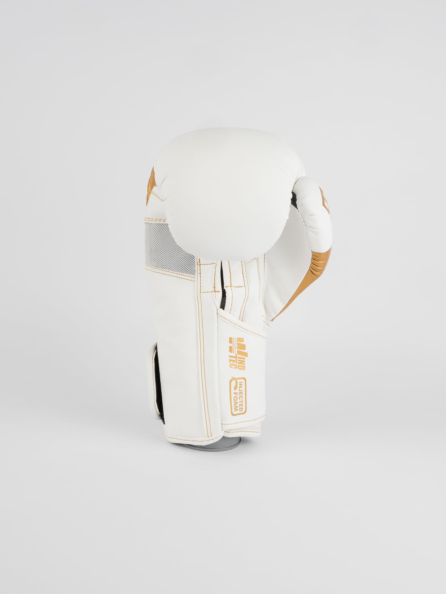 METAL BOXE - Gants de Boxe Blade Gold, Blanc, 10 Oz
