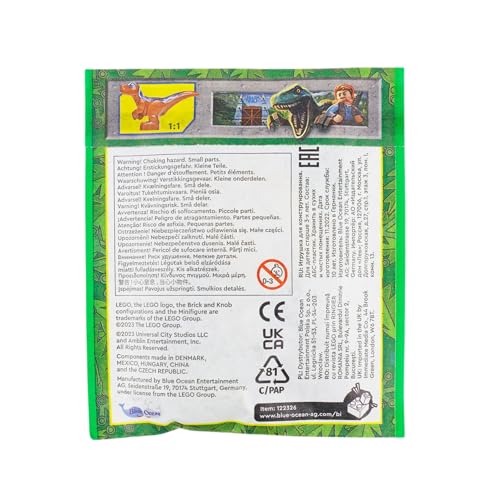 Jurassic World: Trappola Dino con Baby Raptor ed Esca - Lego - Immagine 7