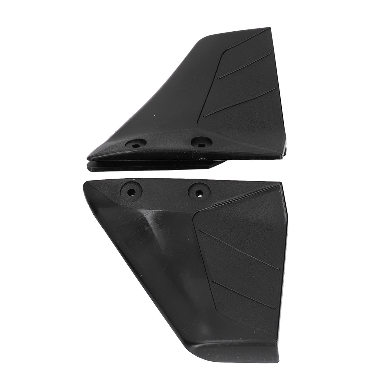Oumefar Aletas Hidroestabilizadoras para Fueraborda Excelente Material Plástico ABS, Rendimiento Mejorado, Adecuado para Yates Marinos, Negro