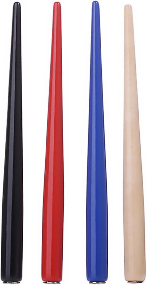 4pcs European Style Wood Calligraphy Nib Holders Dip Pen Supplies Solid Color Penholders for Hand Lettering and Cursive Writing Accessories Color