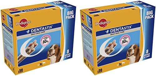 Pedigree Dentastix Daily Medium Breed Dog Treats Multibuy - 112 Sticks