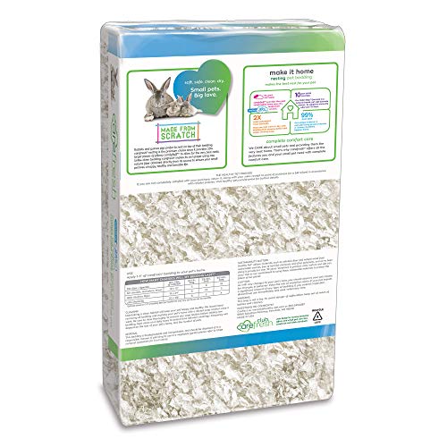 Image of carefresh Custom Rabbit /Guinea Pig Pet Bedding, 23 L, White