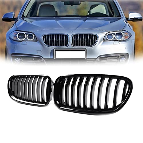 Grille De Rein Avant Haute Qualité pour BMW Série 5 F10 F11 Lamelles Simples Style M5