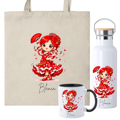 Imagen de Set Personalizado de Flamenca con Bolsa de Tela