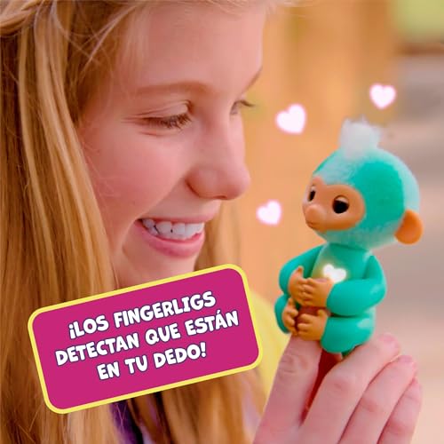 Regalo de cumpleaños infantil monita interactiva Fingerlings 3