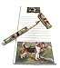 Dog Lover's Gift Set! - 4 Piece Bundle- One Custom Fine Art Writing Pen, One Matching Magnetic List Pad, One Matching Decorative Magnet, One Matching Deck Playing Cards (Beagle)
