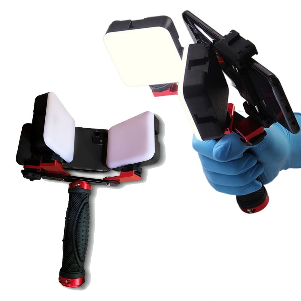 Kit de fotografía dental para odontología, linterna de teléfono móvil, luz de llenado oral, uso de dentistas, equipo de video fotográfico