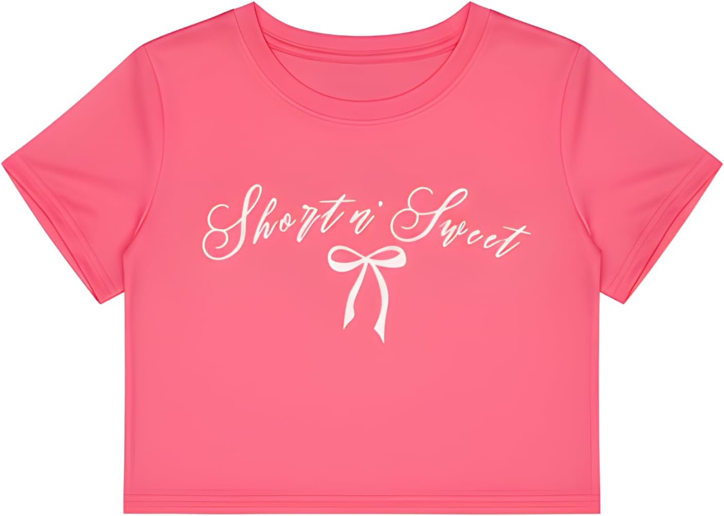 レディース ショート N スウィート クロップトップ シャツとコスチューム 大人 ティーン レディース Tシャツ Tシャツ Y2k ハロウィンコスチューム