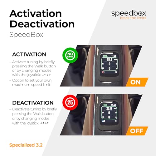 Puce Tuning SpeedBox 3.2 Specialized Bluetooth application iOS Android débridage